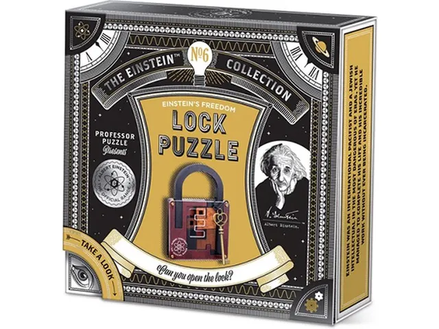 Puzzle cérébral Einstein Lock Puzzle