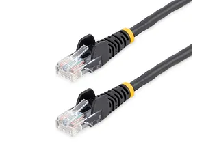 5m Cat5e patchkabel met snagless RJ45 connectors UTP zwart - 1