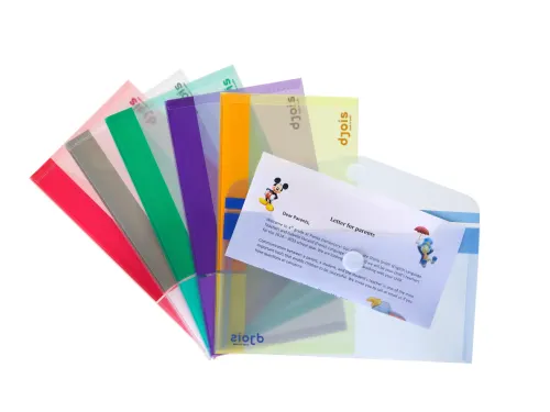 Enveloptas Djois Color Collection 250x135mm horizontaal assorti