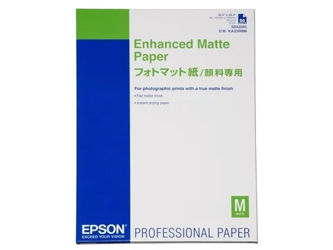 Epson S042095 Enhanced Mat Paiper 192 grams A2 50 vel