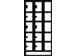 Armoire Multicases Portes Vitrées Hxlxp 1850X1230X500Mm 15Cases Large