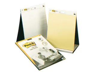 Meeting chart 3M Post-it 563 Super Sticky 508x584mm blanco - 2