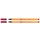 Fineliner STABILO point 88/50 donker rood 0.4mm
