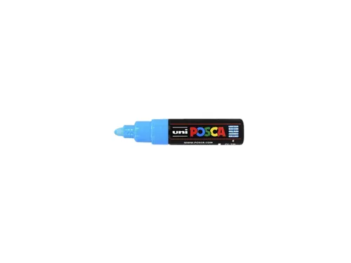 Verfstift Posca PC7M Brede Punt 4,5-5,5mm Lichtblauw