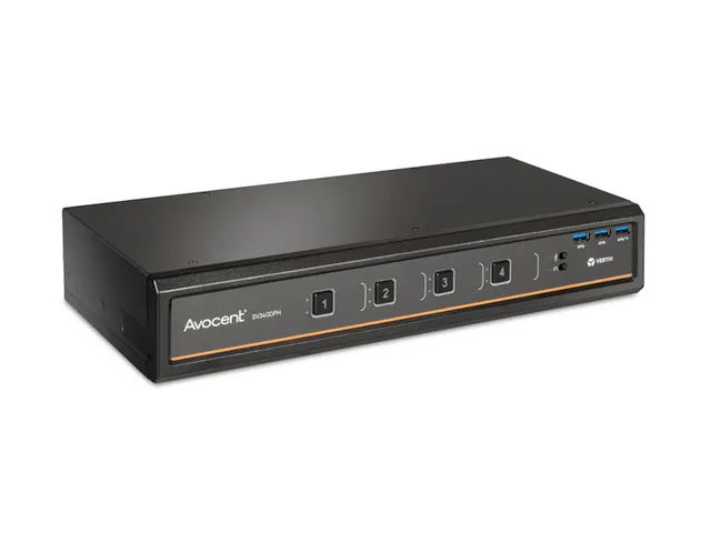 Vertiv Avocent SV340DPH, 3840 x 2160 Pixels, 4K Ultra HD, Zwart