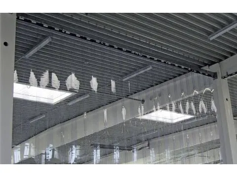 strokengordijn H 2800mm strook B 400mm 4mm voor kozijn