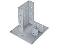 voetplaat,v. palletstelling,BxD 211x200mm,staal vuurverzinkt