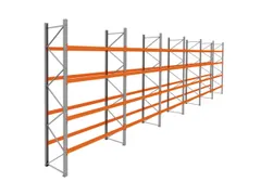 palletstelling,basis+5xaanbouw,HxBxD 4620x16900x1100mm,vakl. 3000kg