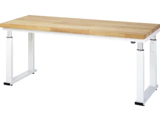 Werkbank elektrisch hoogte verstelbaar 740-1040x2000x700mm beukblad - 2