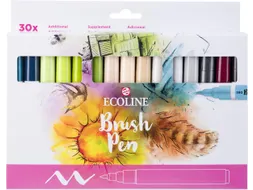 Ecoline Brush pen etui van 30 stuks set Additional