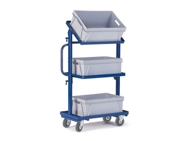 Bijzetwagen,Draagverm. 200Kg,3Etage(S),Open,Kantelbaar