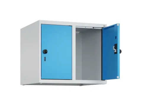 opzetkast,v. locker,2vak.,vak B 300mm,HxBxD 500x600x500mm,draaigrendel