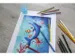 Crayon de couleur aquarellables Eberhard Faber carton 12pcs+pinceau