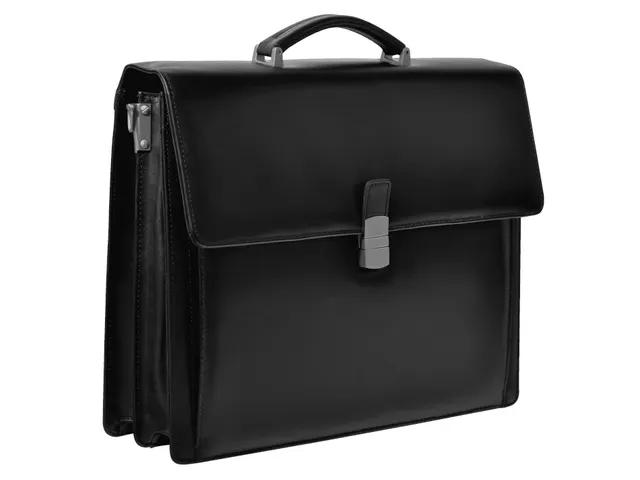 Serviette ordinateur portable 15,6 inch cuir noir