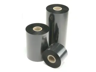OUTLET Zebra 3200 Wax/Resin Ribbon Printerlint - Zwart, Wit - 1