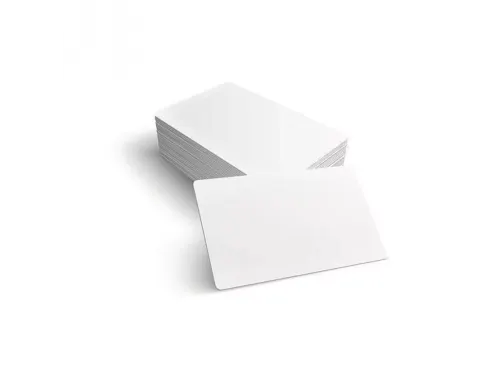Zebra 104523-111 Premier PVC Plastic Kaarten Wit