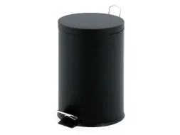 Pedaalemmer 12 Liter Zwart