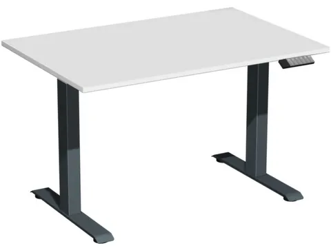 Bureau à hauteur réglable élec. HxlxP 630-1280x1200x800mm