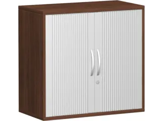 jaloeziedeurkast,HxBxD 720x800x430mm,1xhouten vloer,decor romp noten - 2