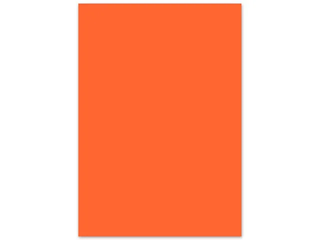 Folia Creakit fotokarton 50x70cm 300gr Oranje 25 vel