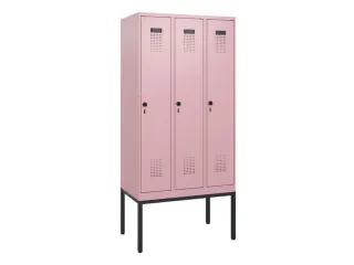 schoollocker,HxBxD 1950x900x500mm,3vak,vak B 300mm,draaigrendel - 2