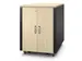 APC NetShelter CX AR4017IA - 17U, Geluiddempend en geventileerd 19 inc