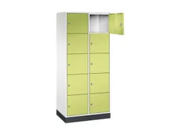 grootvolume-lockersysteem,HxBxD 1950x820x500mm,2x5vakken,cil.-slot