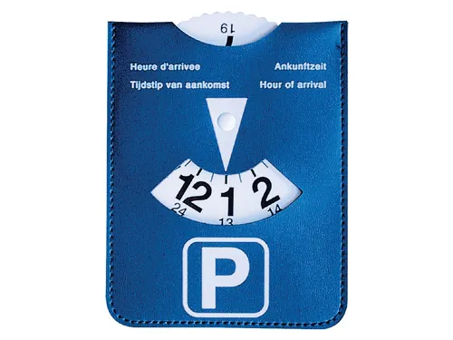 Parkeerschijf blauw