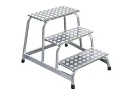 Montagetrap Aluminium H 0 6M 3Treden Incl. Platform Treden Traanplaat