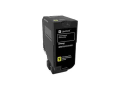 74C20Ye Lexmark Cs720 Proj Toner Yellow