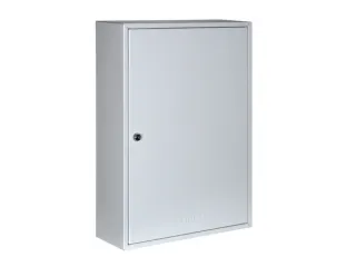 Sleutelkast HxBxD 550x380x140mm 150 Haakjes 1 Deur 1 Wand RAL7035 - 1