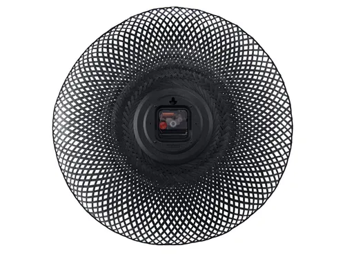 Wandklok NeXtime Vortex 60 cm zwart
