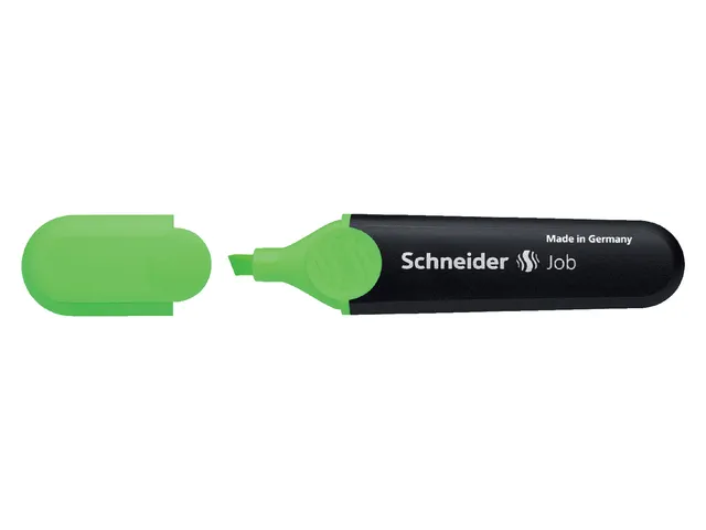 Markeerstift Schneider Job 150 Universeel Groen beitelpunt