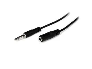 2m slim 3.5mm Stereo Audio Verlengkabel M/F - 1
