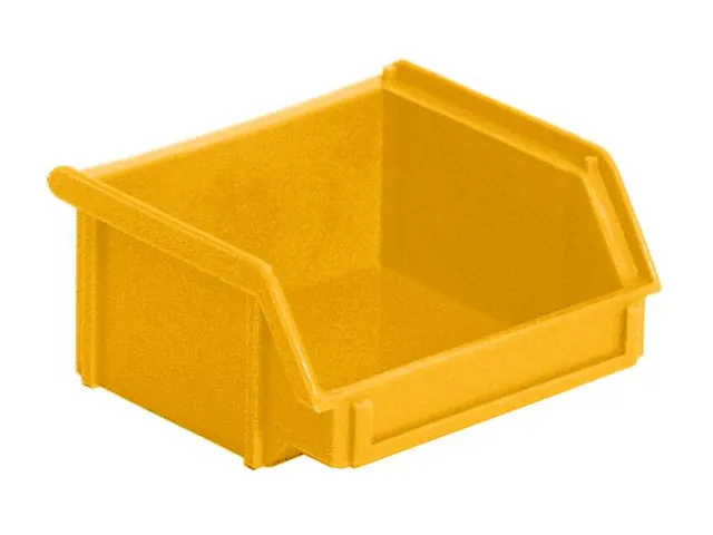 Zichtbak Hxbxd 50x100x95/65mm Pe Geel