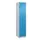 Z-garderobekast,HxBxD 1850x400x500mm,vak B 200/400mm,draaigrendel