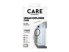 PanzerGlass CARE by Urban Explorer Case Transparent w. Black Mag