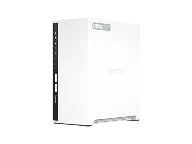 QNAP 2 x 3.5 inch, ARM 4-core Cortex-A55, 2 GB RAM, 4 GB Flash NAS