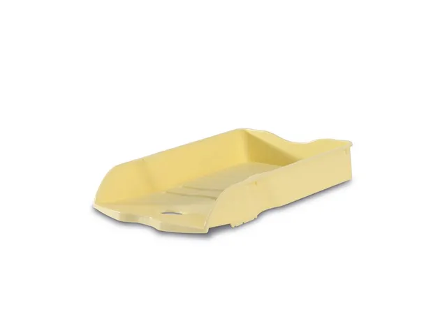 Brievenbak HAN Re-LOOP A4/C4 stapel- en nestbaar pastel geel 100% gere