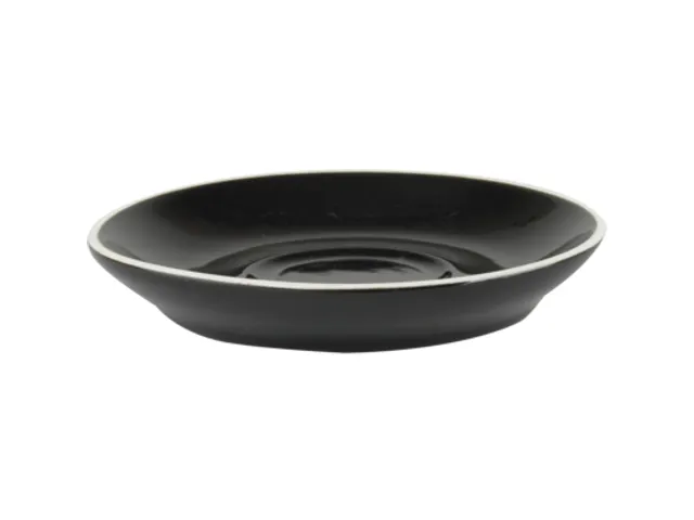 Cappuccinoschotel Colors Palmer 14cm Zwart doos 6 stuks