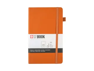 Notitieboek Sakura hard cover large lijn amber 130x210mm - 1