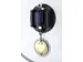 Wandklok Nextime Dia. 43cmx4.2cm Glas Wit 'romana' Romeinse cijfers