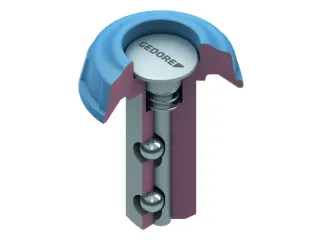 DMKPK 7paddestoelkop 1/2 inch voor DREMASTER DMK - 5