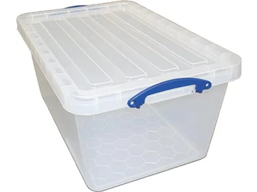Opbergdoos 61 Liter Transparant Stapelbaar