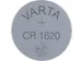 Batterij Varta knoopcel CR1620 lithium 3V blister à 1 stuk