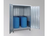 Container aquatoxische stoffen BxDxH 2075x2075x2375mm verzinkt