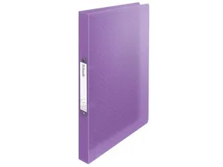 Colour'Breeze ringmap, 2 ringen, PP, ft A4, met soepele kaft Lavendel - 2