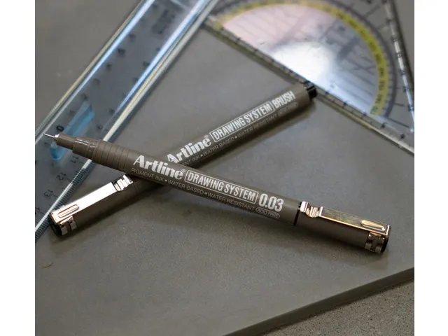 Fineliner Artline technisch 0.03mm zwart