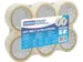 Donau verpakkingstape PP Hot-Melt 48mmx66m 50 micron transparant
