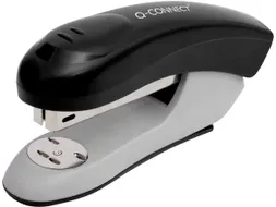 Q-connect Nietmachine Plastic Half Strip 20vel Zwart